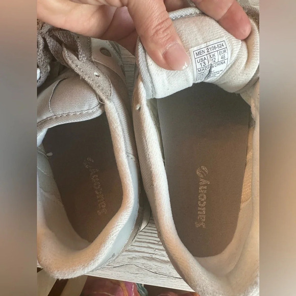Saucony Shadow Originals Jazz gray suede mesh sneakers 13 - Picture 8 of 8